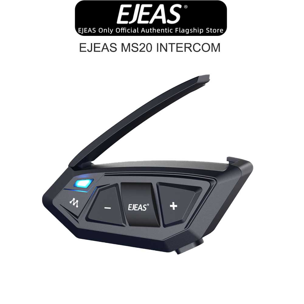 EJEAS MS20 Motorcycle Wireless Helmet Bluetooth MS20 Headset Waterproof IP67 Bluetooth
