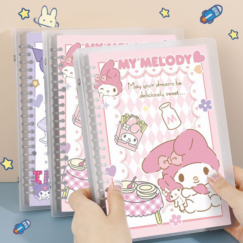 Sanrio Coil Notebook Anime Series Kawaii Kuromi My Melody Cinnamoroll ...