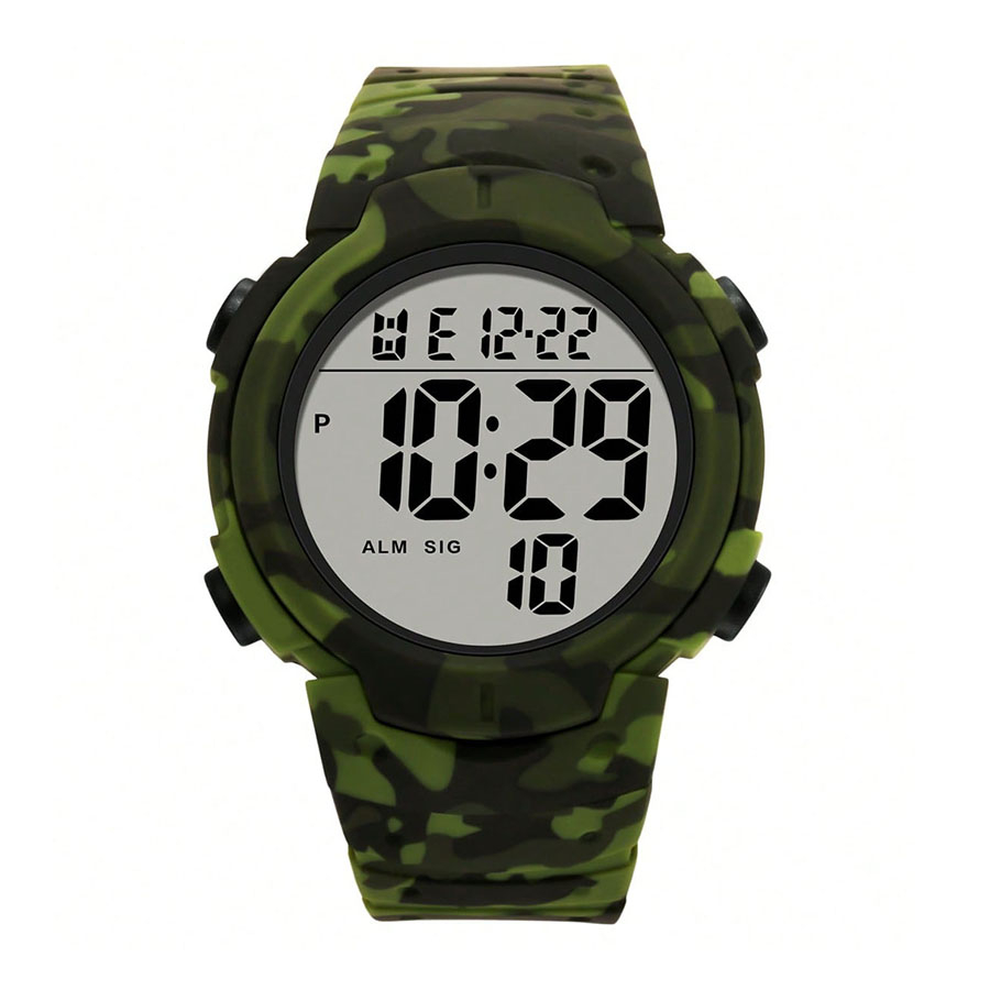 SYNOKE Men's Luxury 50M Waterproof Digital Military Watch Luminous  Multifunction Watch LED Sports Men's Watch