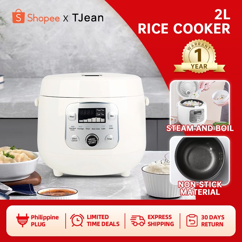 TJean Multifunctional Mini Electric Rice Cooker Household 3L | Shopee ...