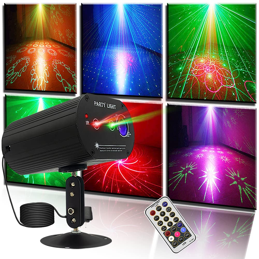 Party Lights Disco Lights,Sound Activated Strobe Light with Remote ...