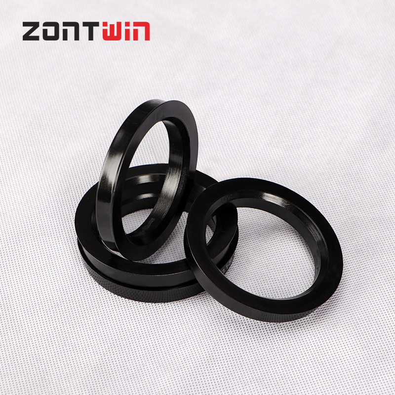 4 Pieces/set PE Rigid Plastics Wheel Center Ring Wheel Centric Ring ...