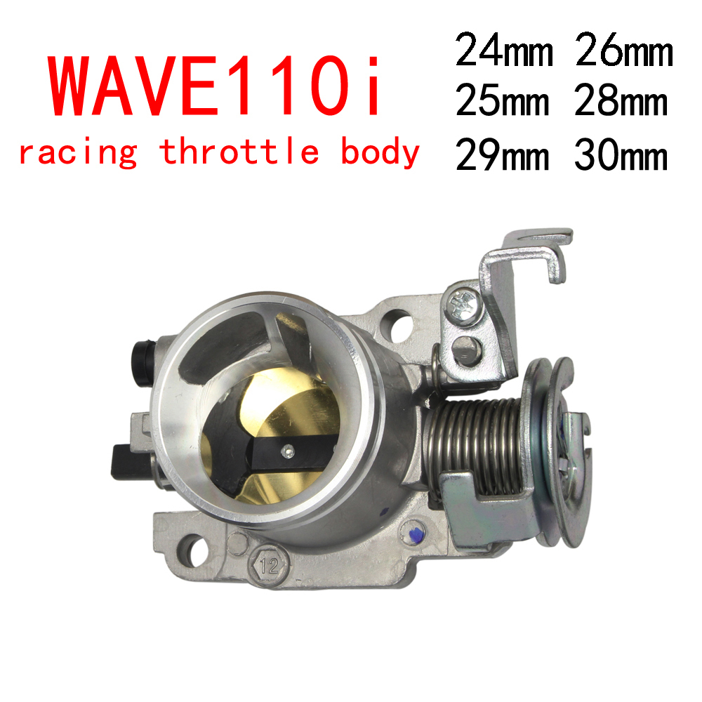 Motorcycle Racing Throttle Body 24mm 25mm 26mm 28mm 29mm 30mm For Wave110i/WAVE125i/ fi wave125i