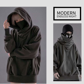 Turtleneck hoodie mens hot sale