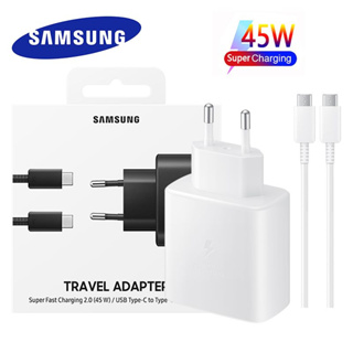 For Samsung Charger Pd 45w Type C Chargeur Super Fast Charging 2.0 Cargador  25w Galaxy S24