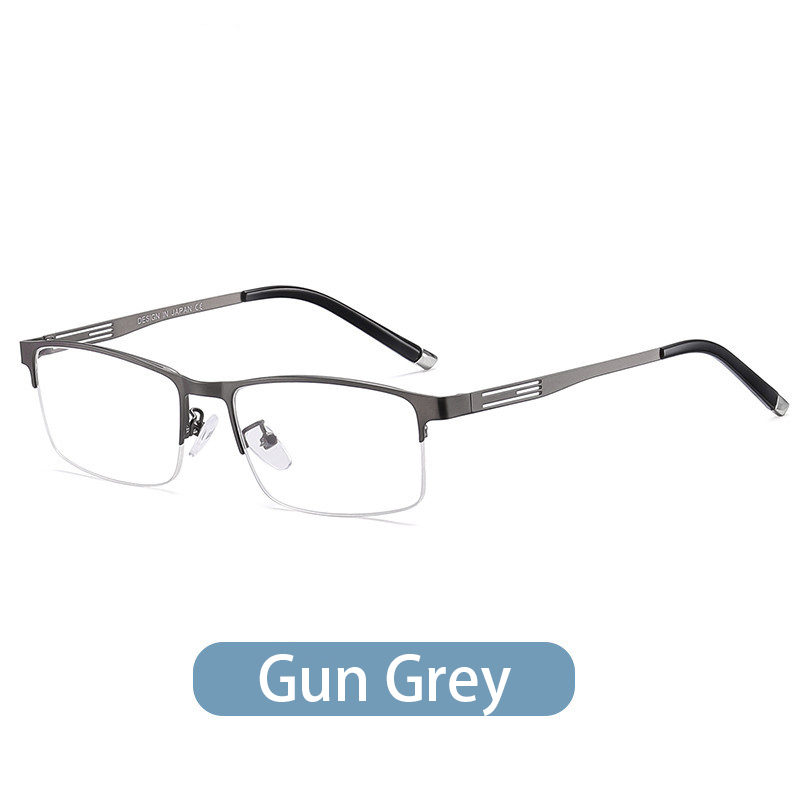 Photochromic Anti Radiation Glasses For Women Men Half Frame Computer