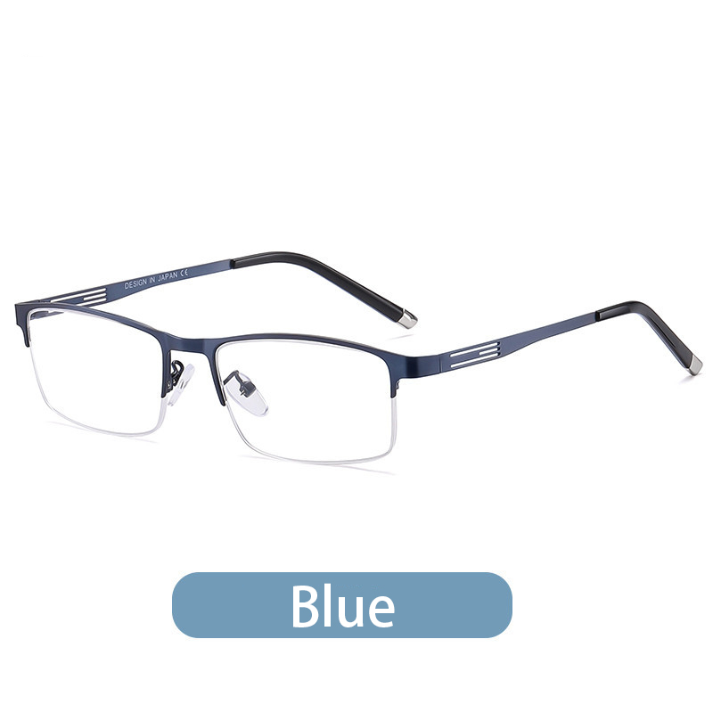 Photochromic Anti Radiation Glasses For Women Men Half Frame Computer