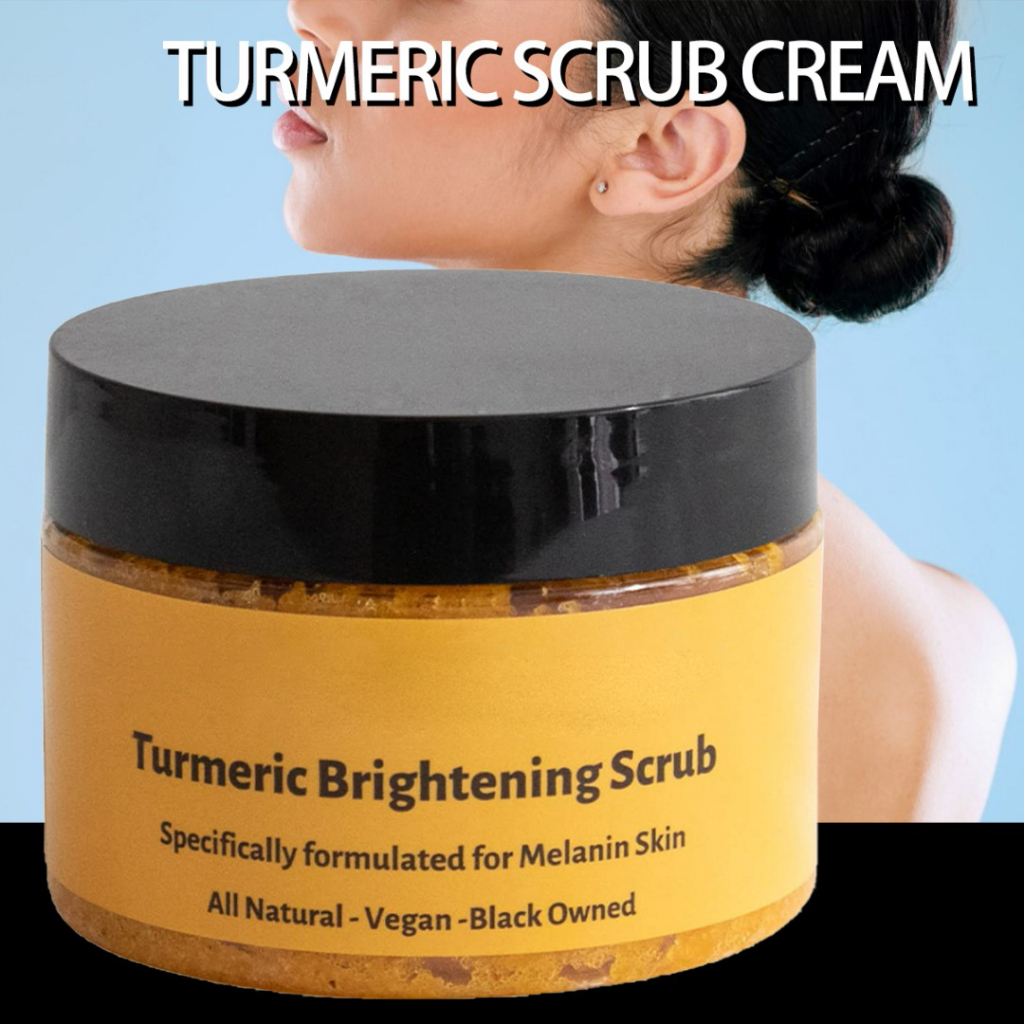 Turmeric Brightening Scrub Body Exfoliation for Dark Inner Thighs Bikni