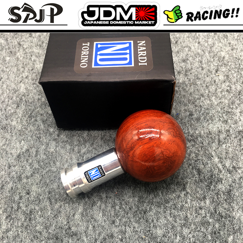 Universal Car Real Wood Gear Shift Knob JDM Manual Gear Lever Knob