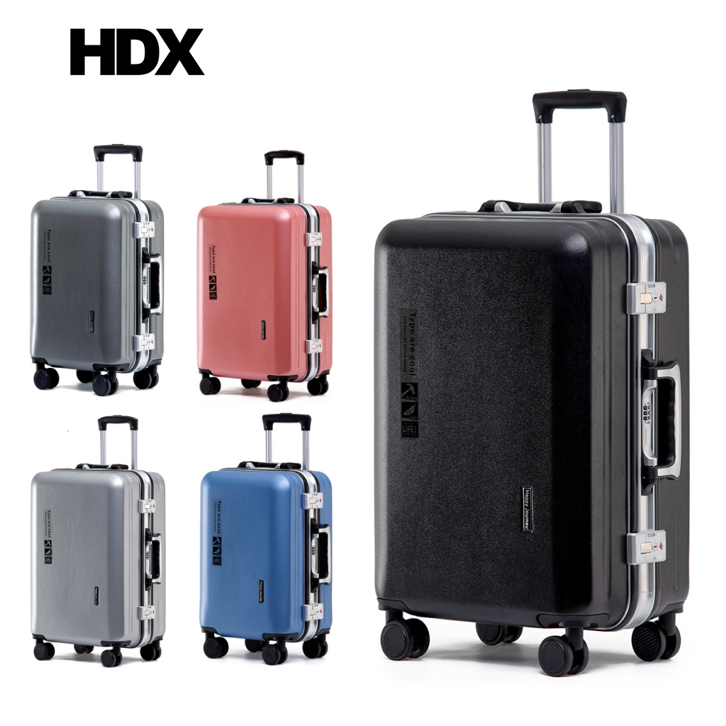 HDX Aluminum Travel Luggage Travel Bag Hand Carry luggage Maleta