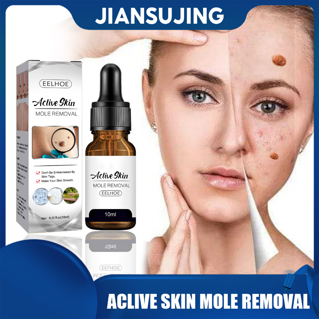 EELHOE Aclive Skin Mole Removal Essence Skin Tag Remover Mole & Genital ...