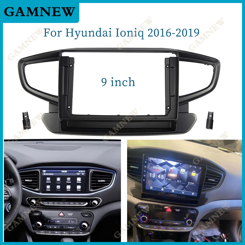 COUVRE-VOLANT,Pink--Pour Hyundai Ioniq 2016 2017 2018 2019 2020 2021 D Forme Couverture De