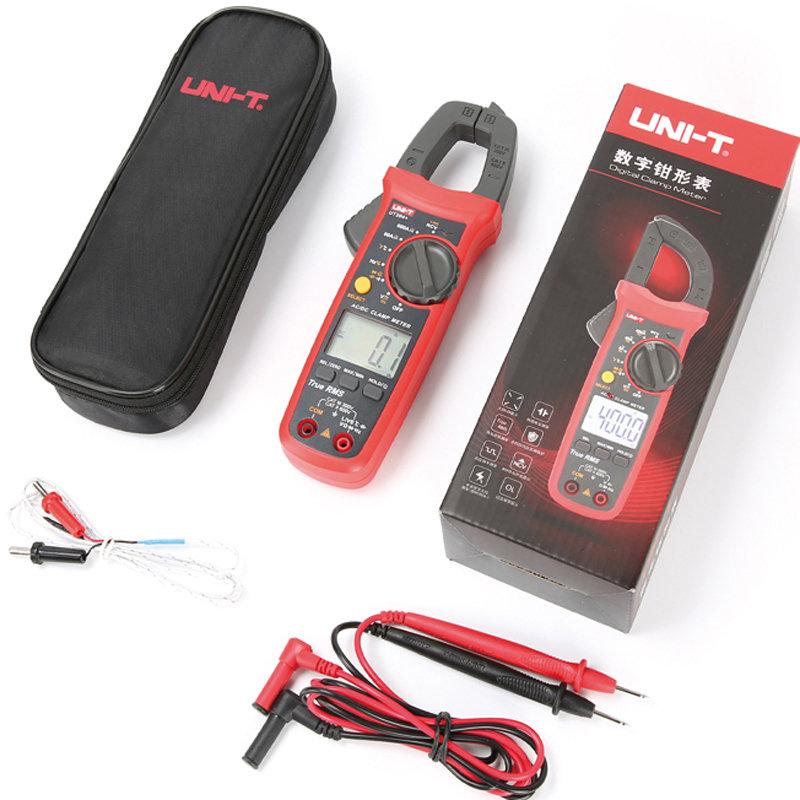 UNI-T UT204 Plus/UT210 Series Clamp Ammeters. Temperature Voltage ...