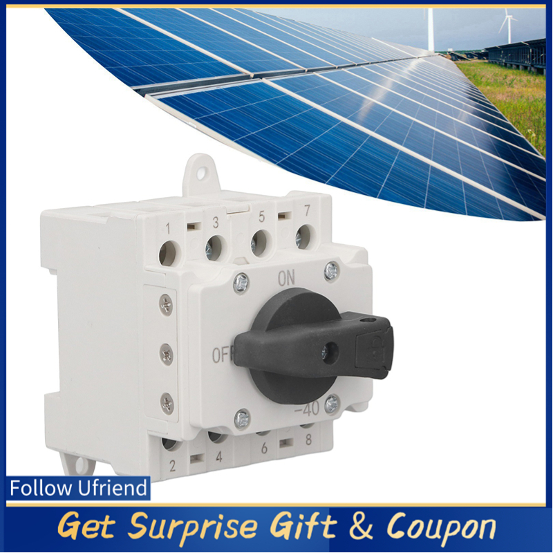 Ufriend DC Solar Disconnect Switch 32A Flexible PC Flame Retardant ...