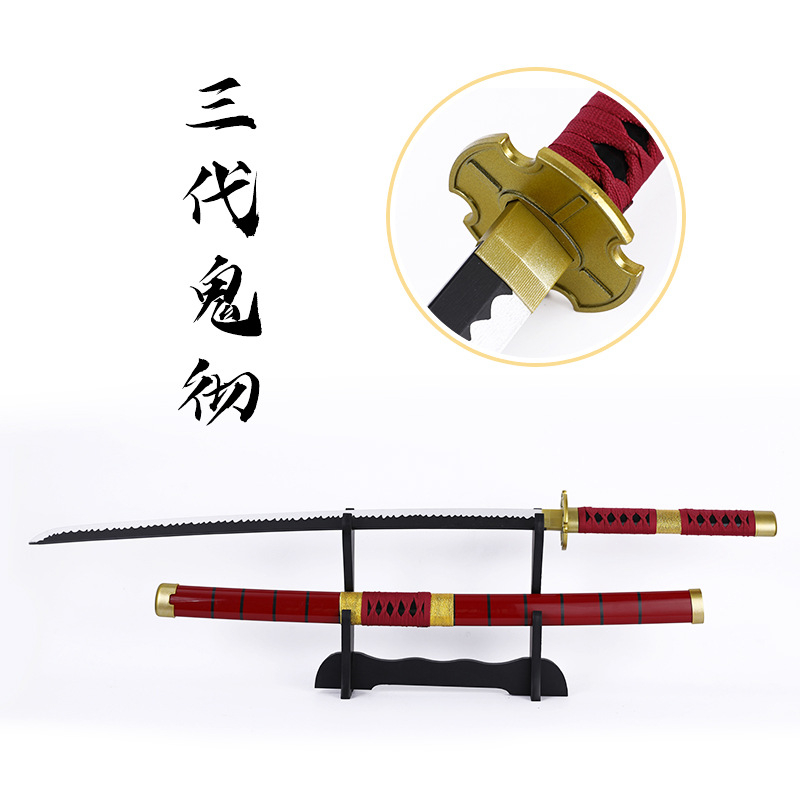 [ Local Sale ] One Piece Popular Anime Cos 104cm Cosplay Katana Zoro ...