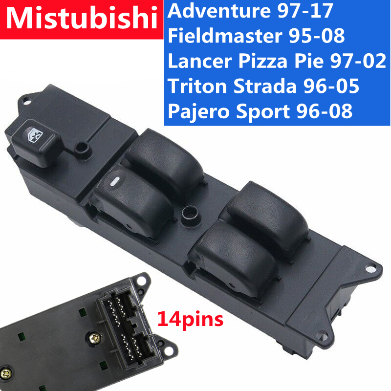 Power Window Master Switch For Mitsubishi Adventure 19972017 Lancer