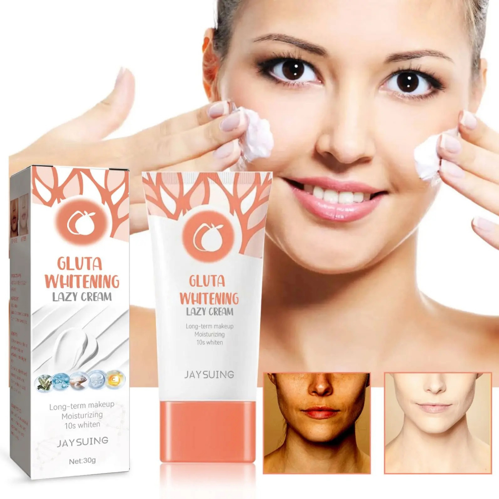 Jayswing whitening face cream brightening whitening lazy person cream facial skin whitening