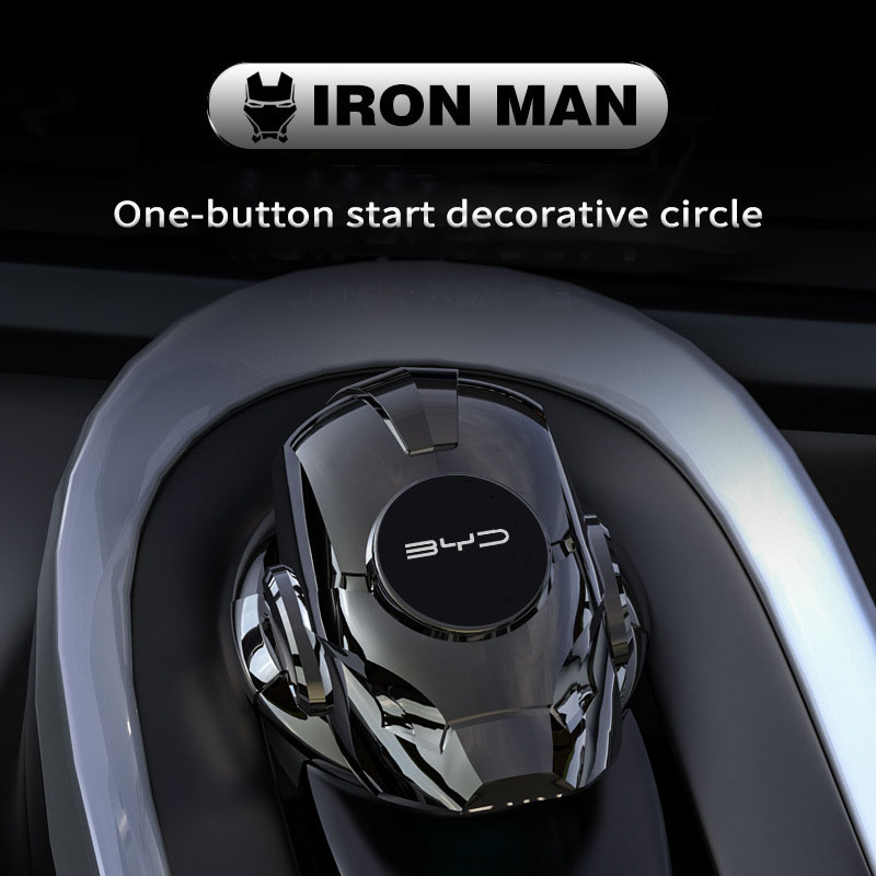 Iron Man Car Modification One-button Car Start Push Button Power ...