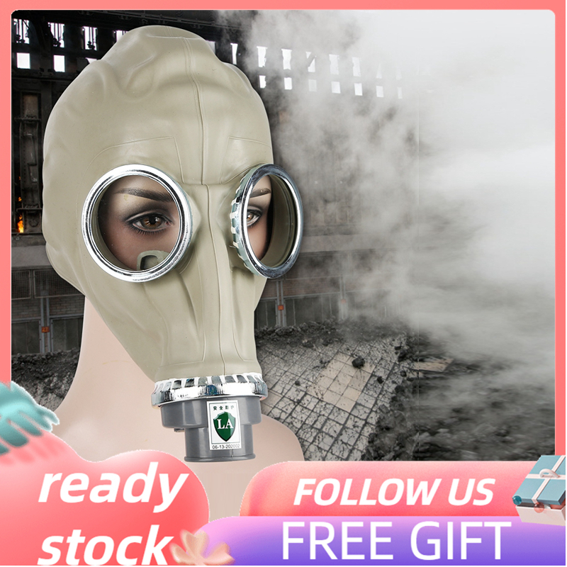 [Ready Stock] Hanhan Protective Mask Natural Rubber Gas Full Face ...