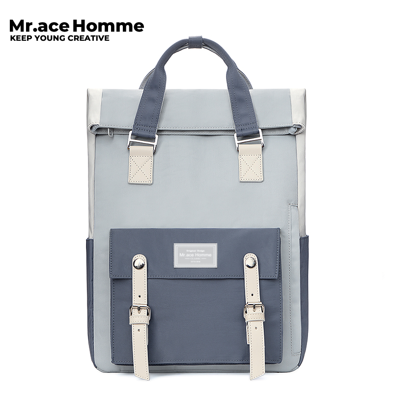 Mr. ace Homme original backpack women's small design portable schoolbag ...