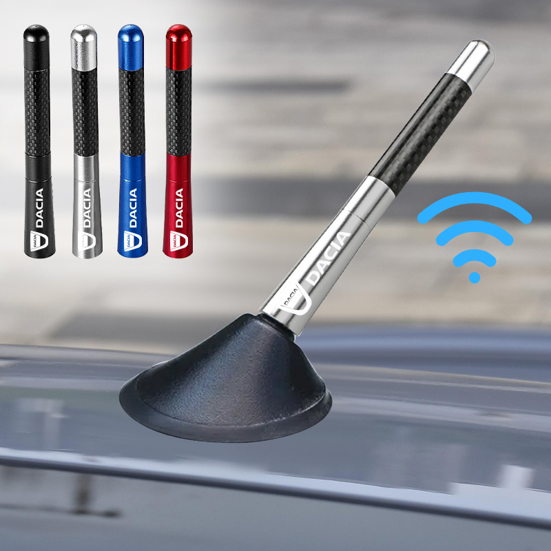 1pcs Car Roof Short Mast Aerial Carbon Fiber FM/AM Radio Receiving ...