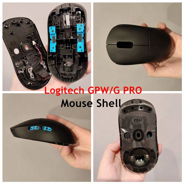 Pattini Logitech Hyperglide Per Mouse Logitech G Pro Wireless (GPW) - Bianco - Scorrimento Liscio