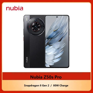 Global Version Nubia Z50s Pro 5G 6.78'' 120Hz AMOLED flexible Latest  Version Snapdragon 8 Gen 2 Octa Core 80W Fast Charging - AliExpress