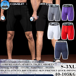 Pro Combat Short 3 Quarter Long Unisex Legging Tight Gym Running