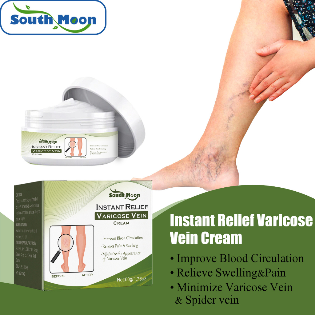 South Moon Venous Repair Cream 50g Varicose Veins Treatment Cream Cure ...