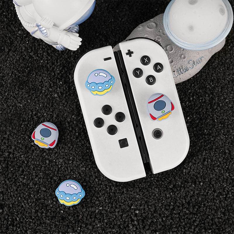 Switch Theme Thumb Grips For Nintendo Switch Joy Con Joystick Cute Soft Silicone Joystick Caps