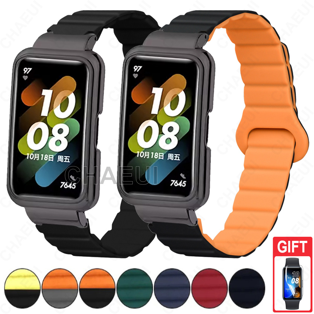 BBZ Cinturino In Silicone Per Huawei Band 7/6/6 Pro E Honor Band 6: Impermeabile, Regolabile E Resistente