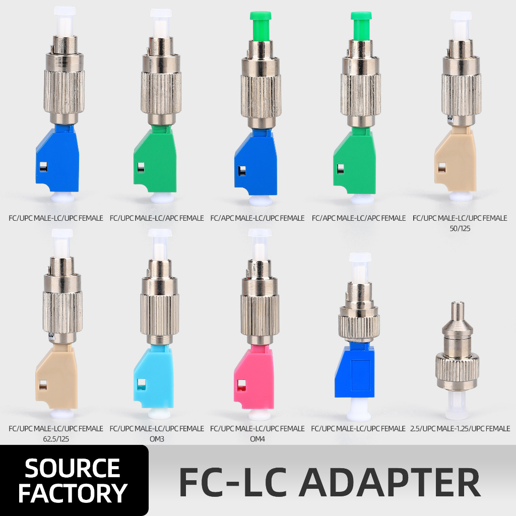 FTTH Engineering Special Fiber Optic Connector FC-LC UPC / APC / OM3 ...