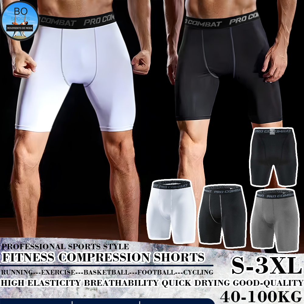 BOSPORT【In Stock/Good Quality】Men`s Compression Short Pants Basketball