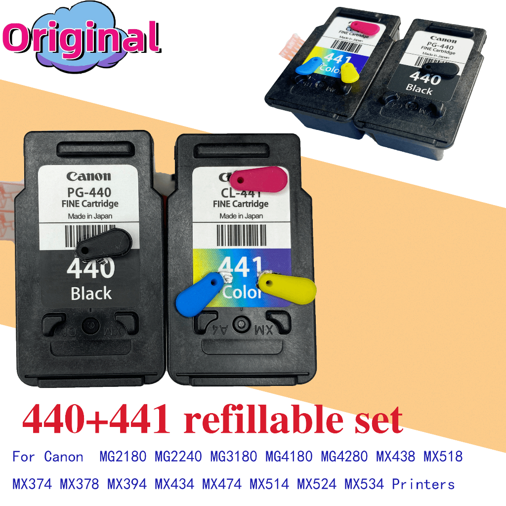Original PG 440 PG440XL CL 441 Compatible Ink Cartridge for Canon PG440 ...
