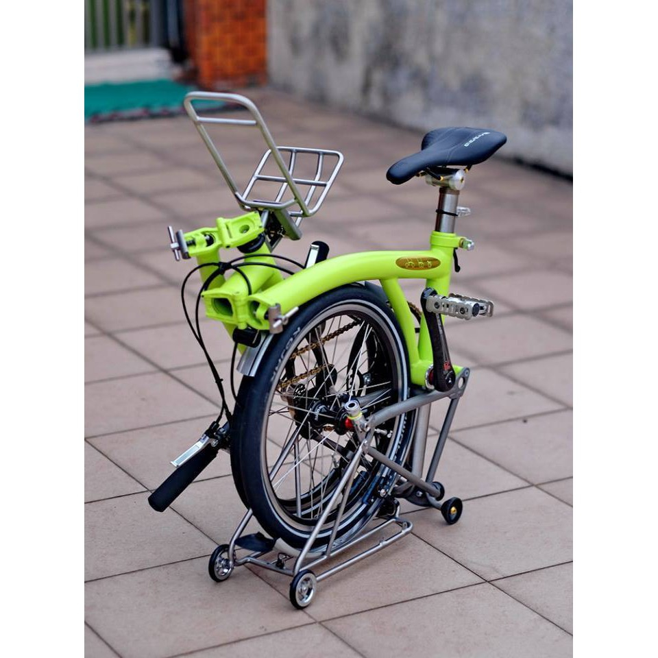 Reinforced Titanium front rack for Brompton (H&H) | Shopee Philippines