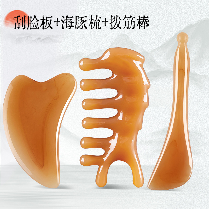 High Quality Face Gua Sha Tool Eye Gua Sha Tool Nose Lifting Meridian