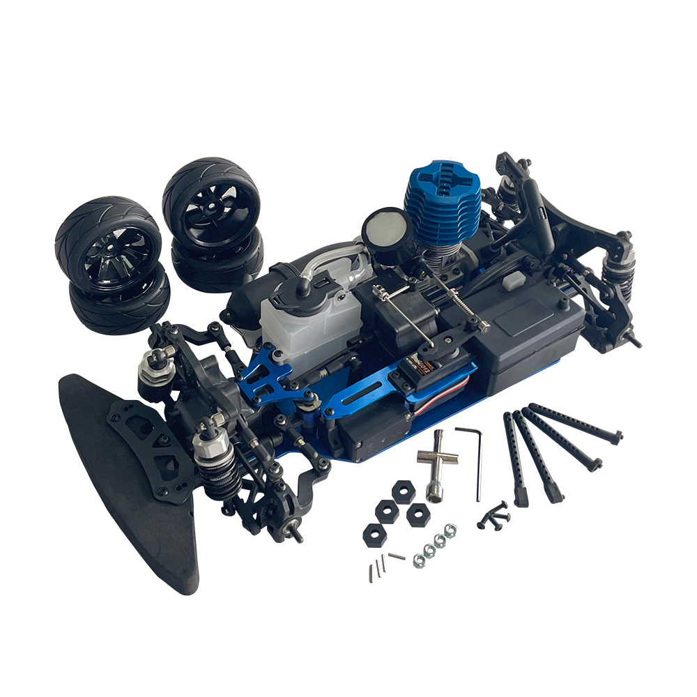 Nitro Powered RC Car VRX Racing RH1003/1004 Kit with tires 1/10 Scale ...