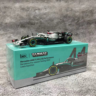 Mercedes-AMG F1 W11 EQ Performance #44 Lewis Hamilton Barcelona Pre-Season  Testing (2020) Global64 Series 1/64 Diecast Model Car by Tarmac Works 