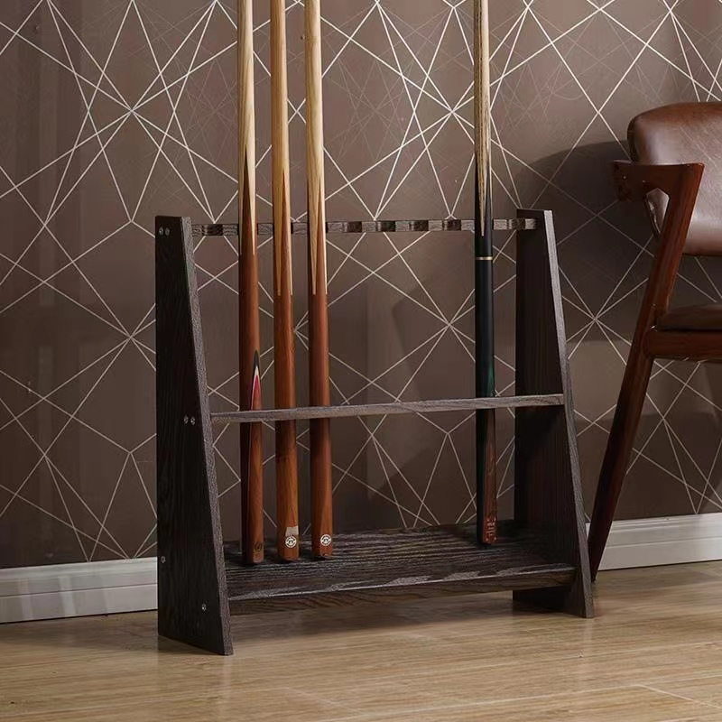 B Pool Cue Placement Rack Porous Floorstanding Vertical Storage Rack