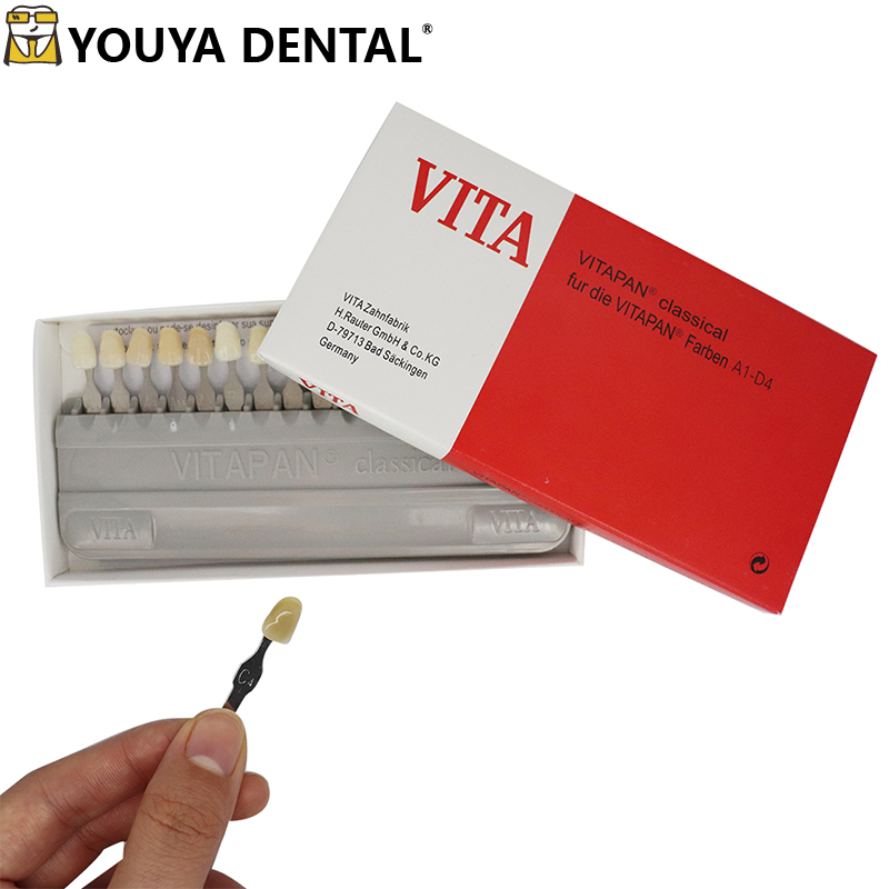 VITA 16 Colors Shade Guide Teeth Durable Porcelain Teeth Den Materials