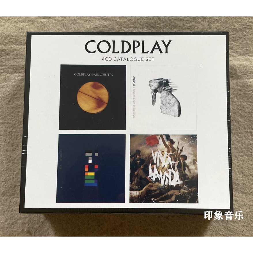 Coldplay Catalogue Set 4CD Classic Album | Shopee Philippines