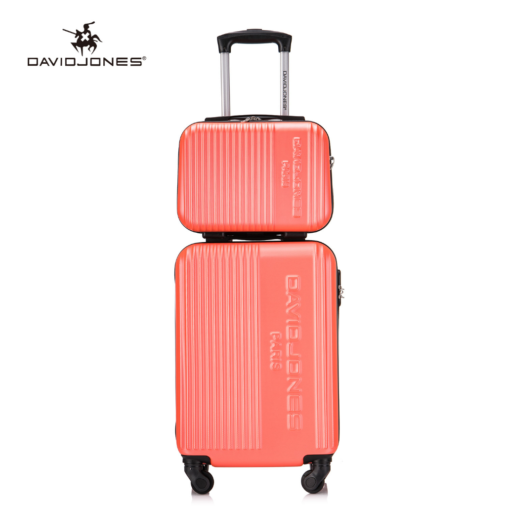 David Jones Luggage Suitcase Spinner Hardshell Light Weight Lock Shopee Philippines