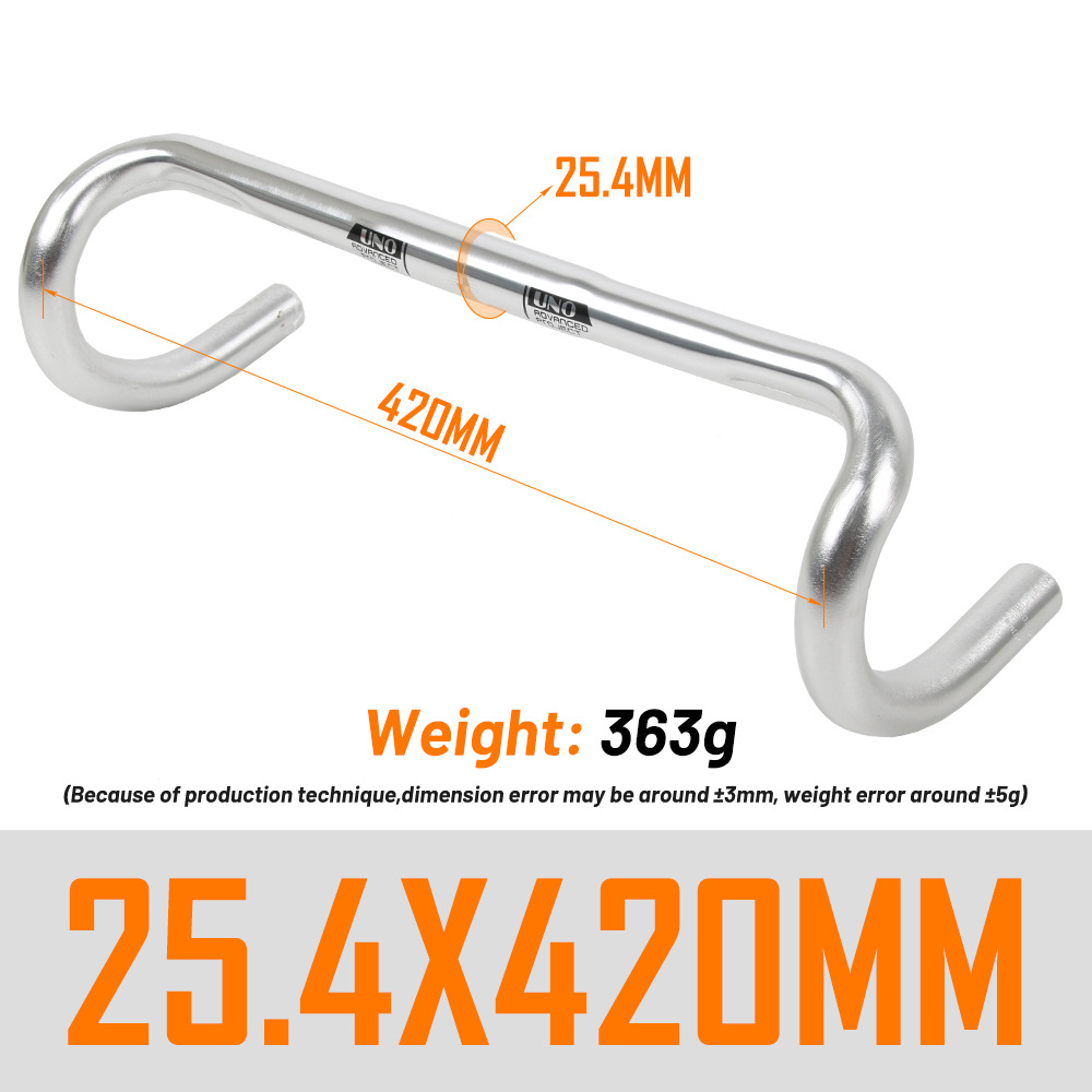 UNO Drop Bar CR12 CR21 Road Bike Handlebar Ultralight Flared Handlebar 25.4 31.8 360 380 400 420 440mm Size Shopee Philippines