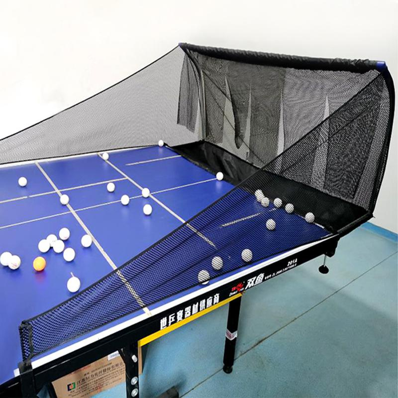 Portable Table Tennis Collection And Recycling Net Professional Table