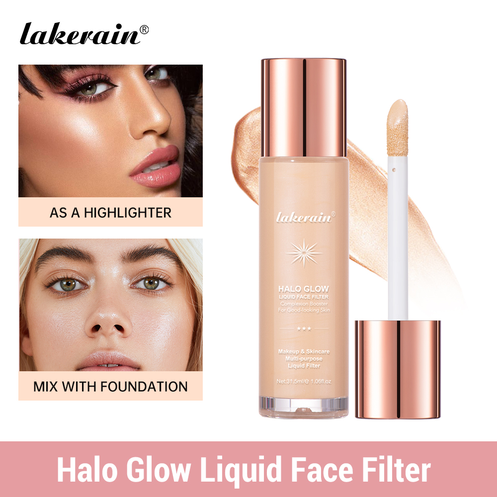 Lakerain Halo Glow Liquid Face Filter High Shine Finish Tinted