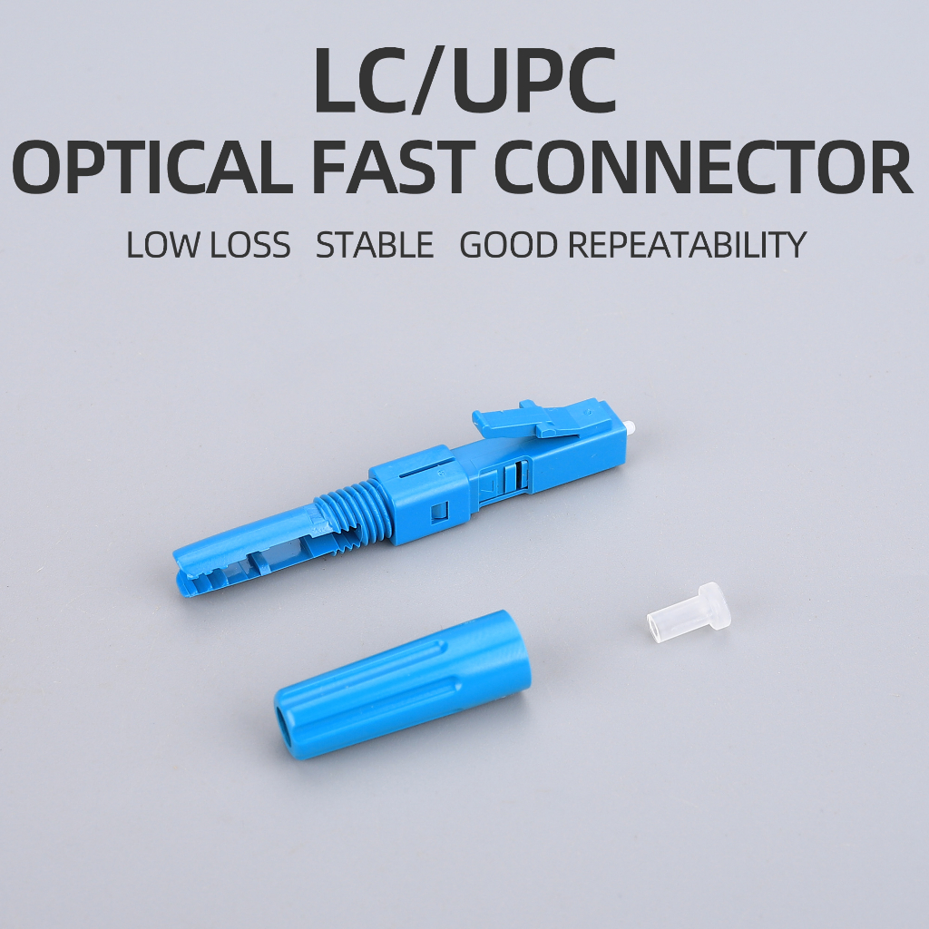 FTTH LC-（UPC/APC) Optical Fiber Cable Quick LC Fast Connector adapter ...
