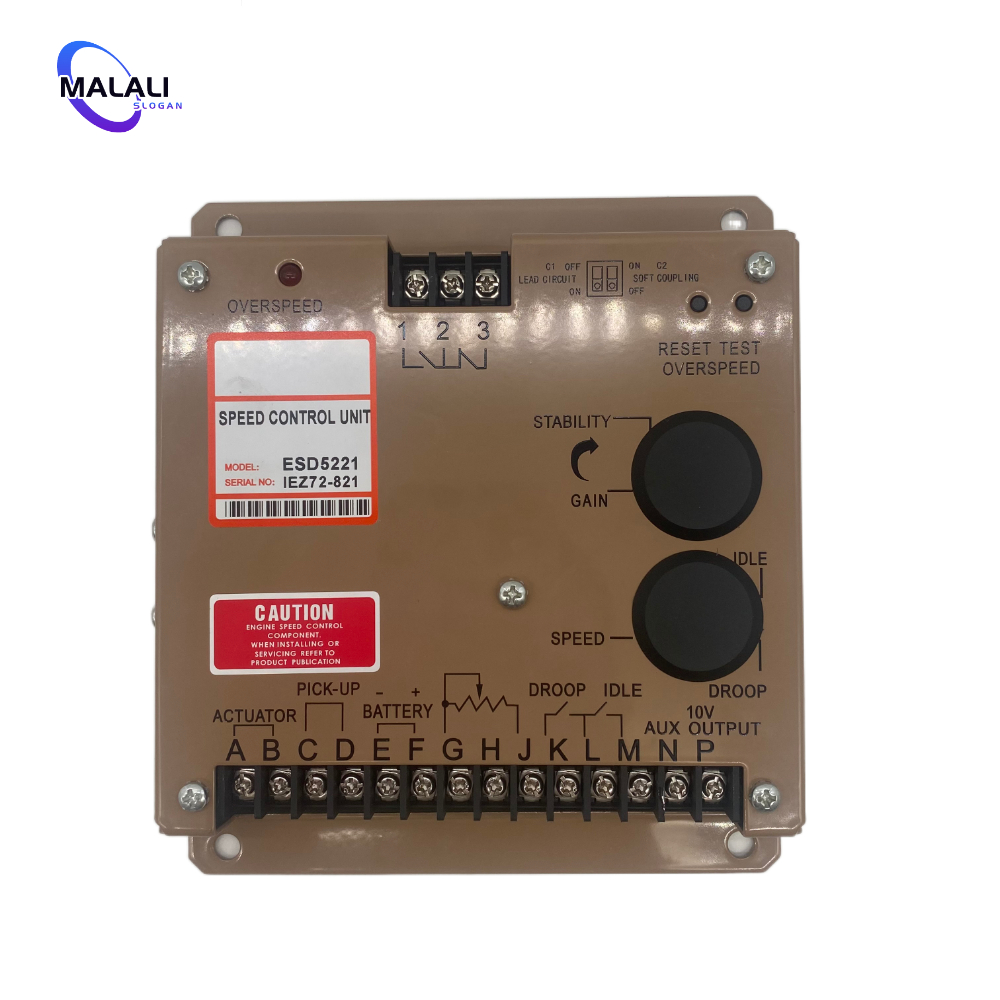 ESD5221 Electric Generator Engine Governor Speed Controller Board