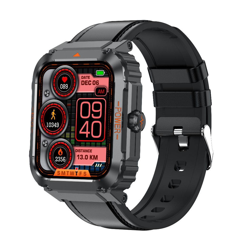 New ET550 Smart Watch Bluetooth Call HD Display Bracelet Heart Rate ...