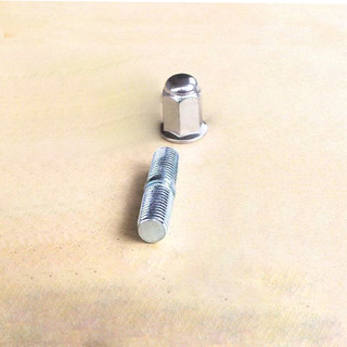 Stainless Steel Exhaust Studs & Flange Nuts Kit – Honda CBR125, Racefasteners