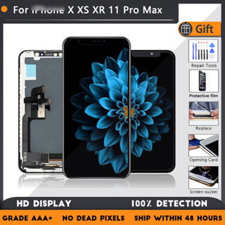 Genuine OEM Original iPhone XR Black LCD Replacement Screen Digitizer  Grade A